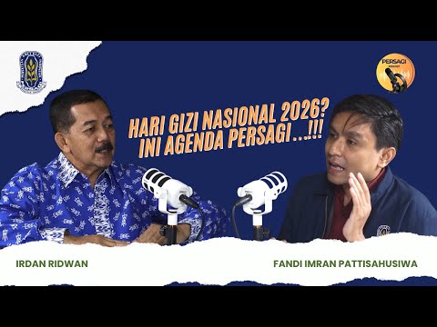 Hari Gizi Nasional 2026?? Ini Agenda PERSAGI Kabupaten Pamekasan!!! | PERSAGI Kabupaten Pamekasan PODCAST Eps. 16